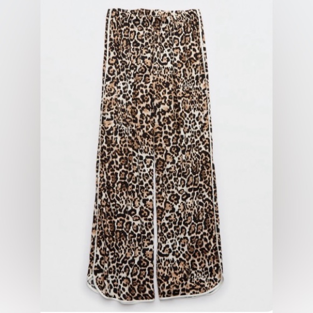 Aerie Satin Trousers